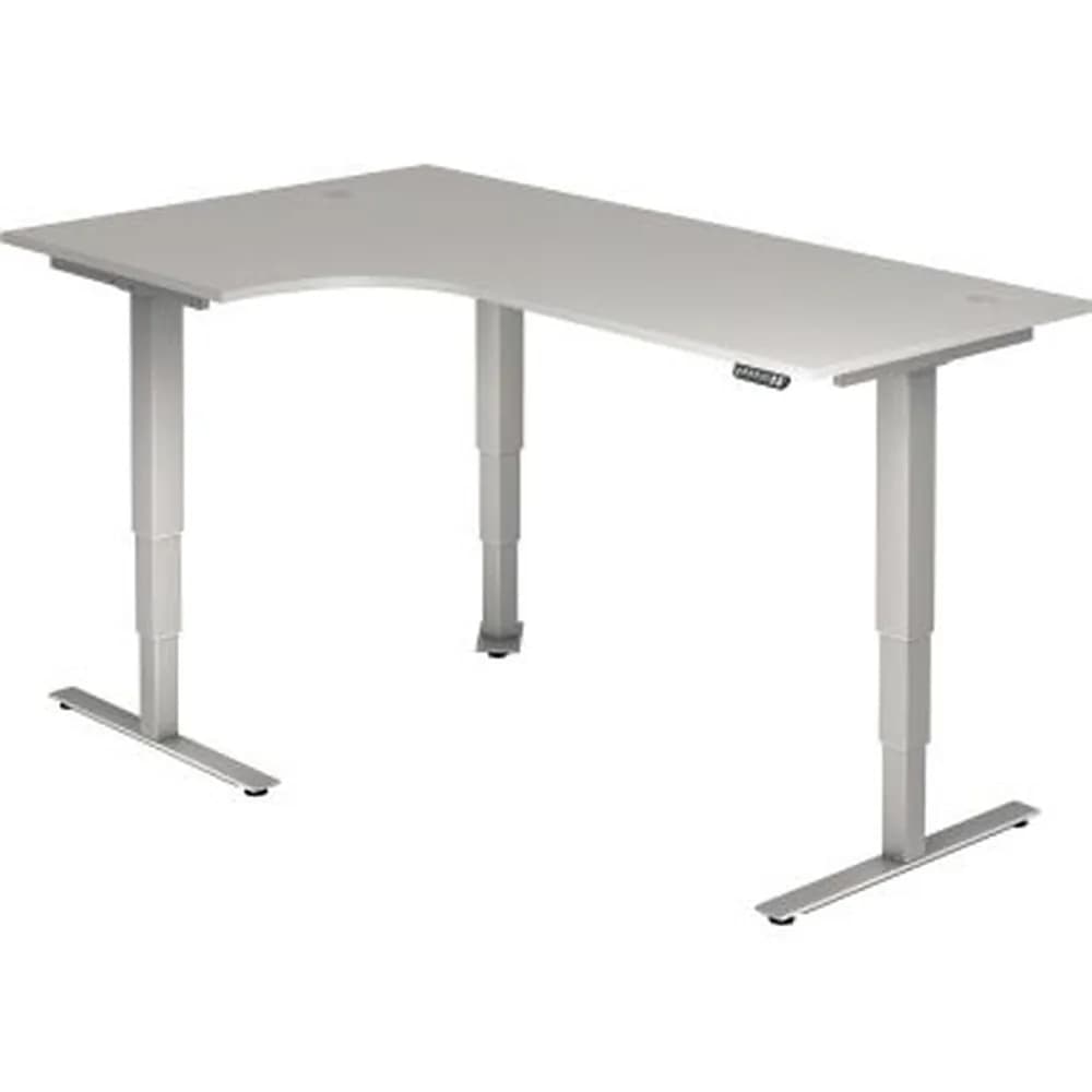 Hammerbacher - Schreibtisch VXDSM82/5/S 200x120cm grau