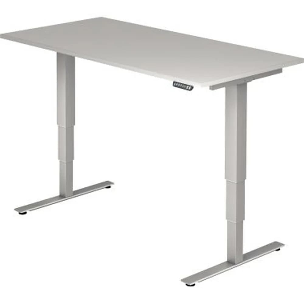 Hammerbacher - Schreibtisch VXDSM16/5/S 160x80cm grau