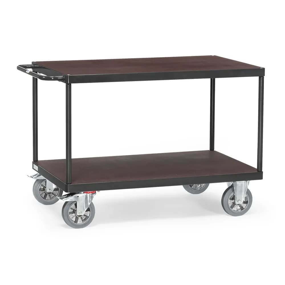 fetra® - Tischw. 1200kg LBH1410x800x925Gew.77kg 2Ebn 283/925 Siebdruck-Sperrholzpl.