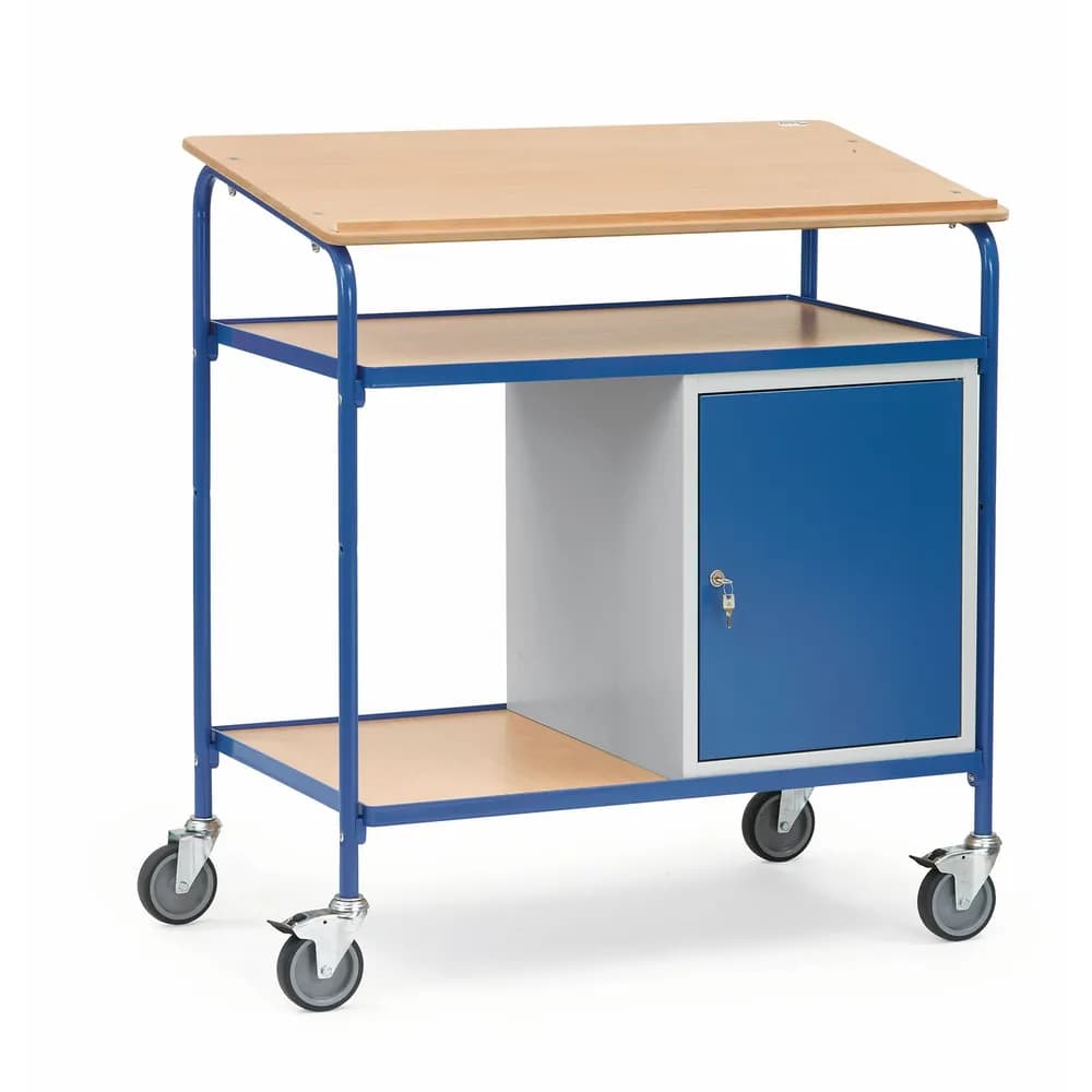 fetra® - Rollpult 5838, 3 Ebenen, Tragkraft 100kg