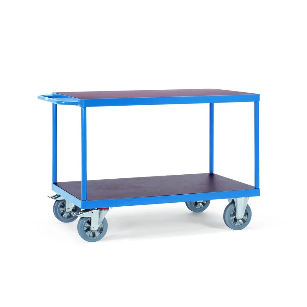 fetra® - Tischwagen 12402, 2 Ebenen, Tragkraft 1.200kg