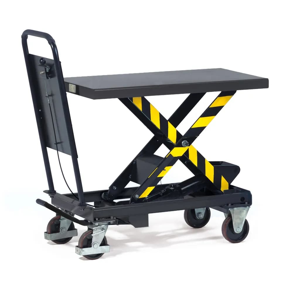 fetra® - Hubtischwagen 6833, Hubbereich 435-1.000mm, Tragkraft 500kg