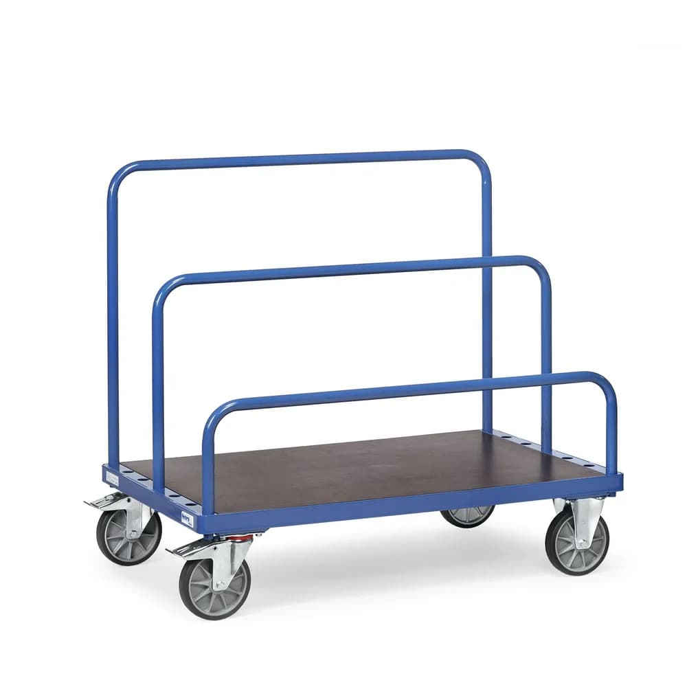 fetra® - Plattenwagen 4465-1, einseitig bestückbar, ohne Bügel, Tragkraft 1.200kg