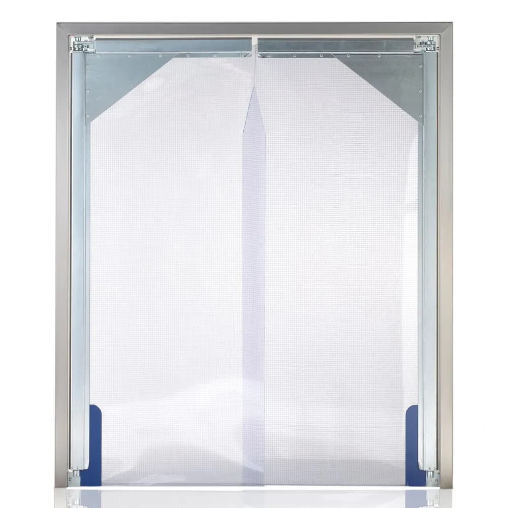 Pickhardt & Gerlach - Pendeltür mit Gewebe 2000 x 2000mm, PVC 7mm