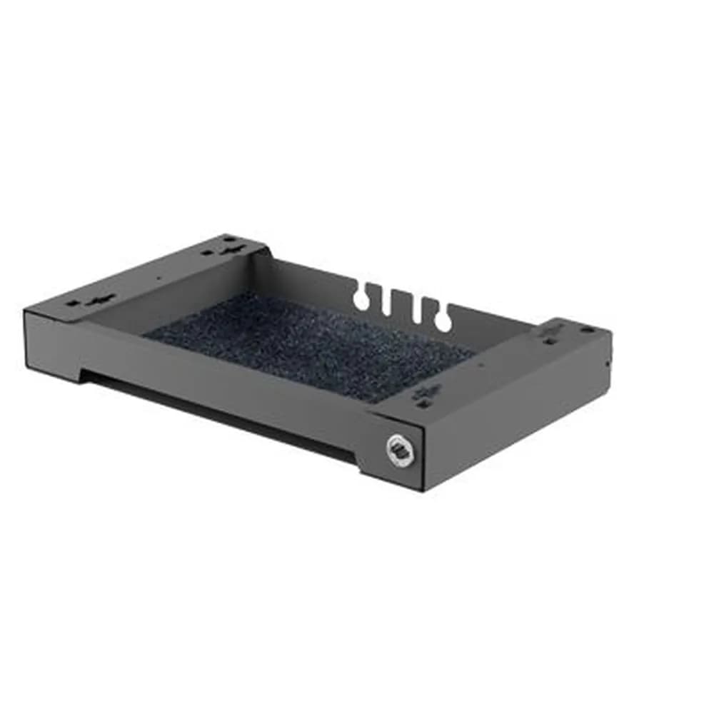 HETTICH - Büromöbel-Materialschale, m.Kassette, SmarTray Stahl 50 9208889, Stahl anthrazit