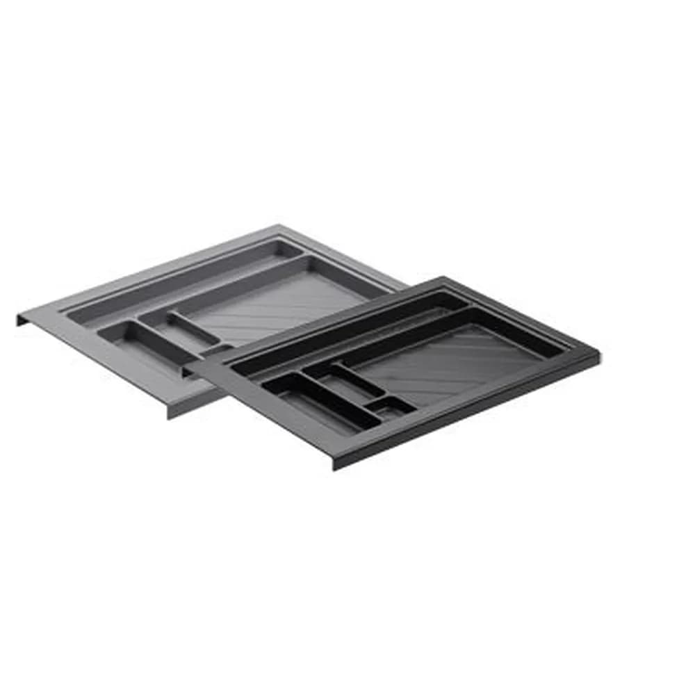 HETTICH - Büromöb.-Schreibmaterialschale, Systema Top 2000 9082130, Kunststoff schwarz