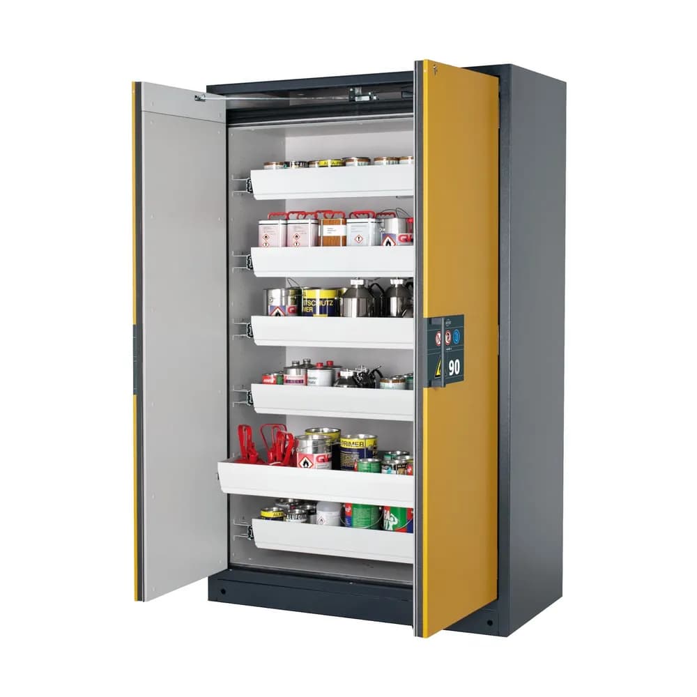 asecos® - Sicherheitsschrank Q90 RAL 7016/RAL 1004 6AZ1BW.S Stahlblech