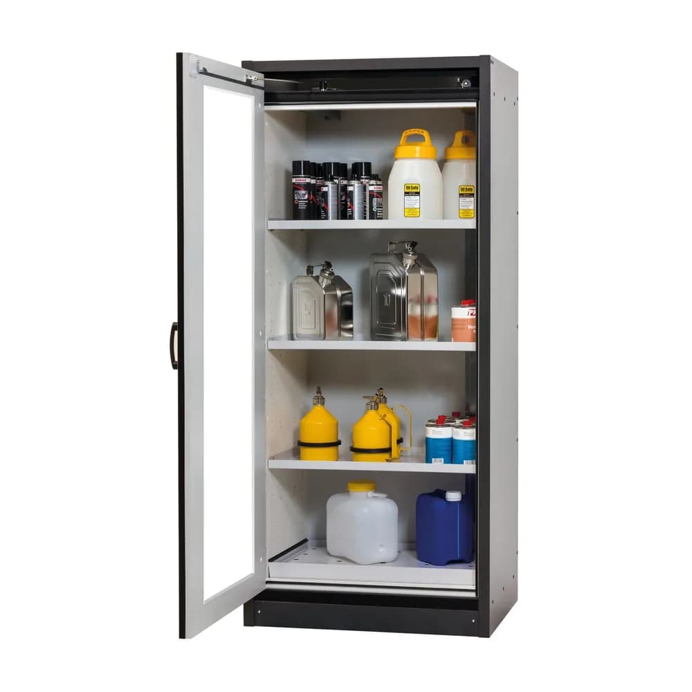 asecos® - Sicherheitsschrank Q90 /RAL 1004 3FB1LB1BW, 1947x864x620mm