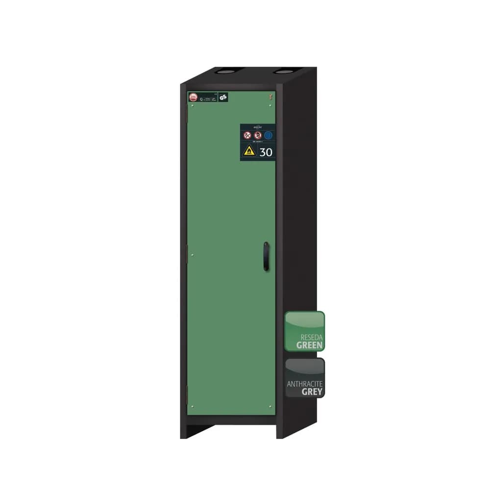 asecos® - Sicherheitsschrank Q30 /RAL 6011 3FB1LB1BW Stahlblech