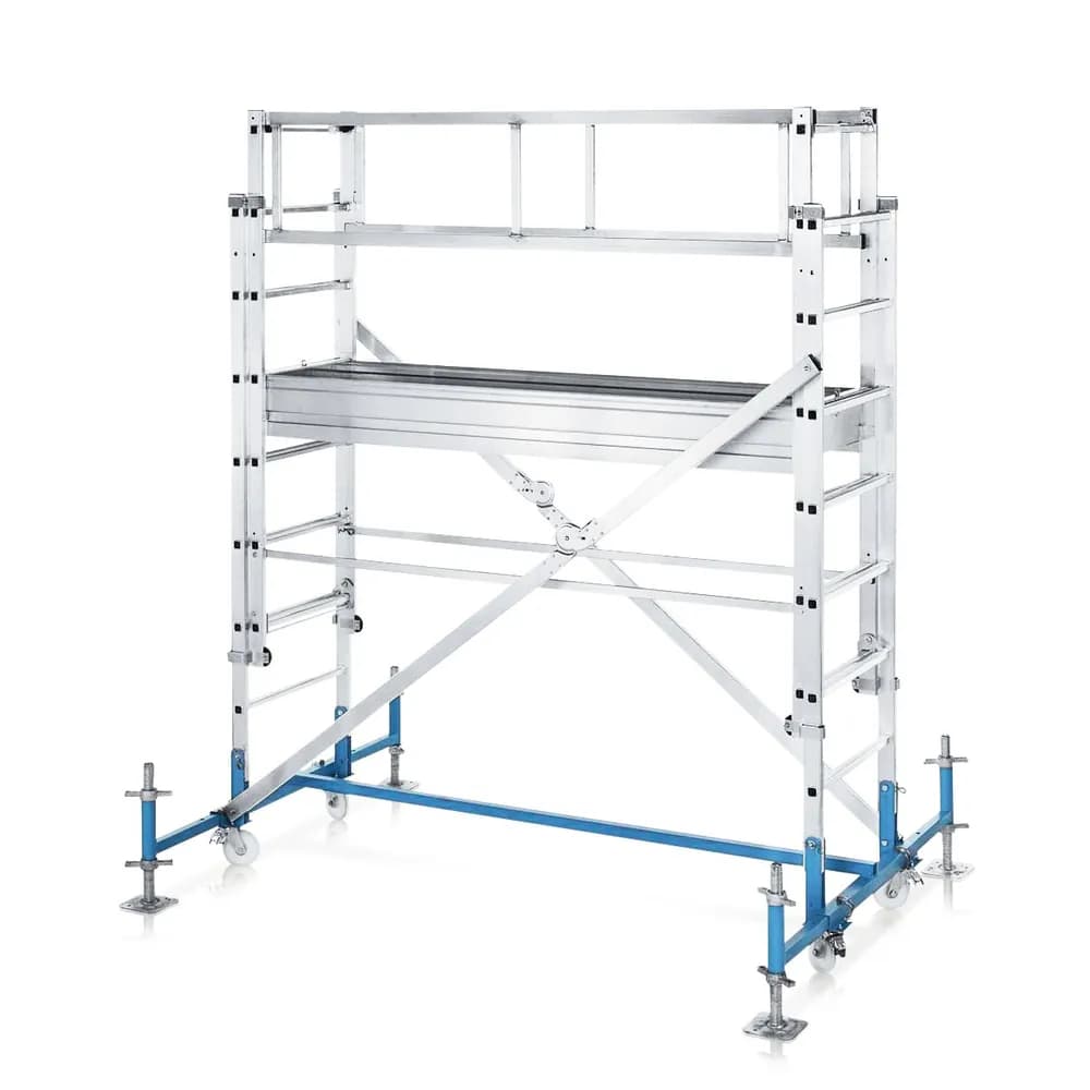 ZARGES - Fahrgerüst Arbeitshöhe 4.500mm Plattform 500 x 1.950mm