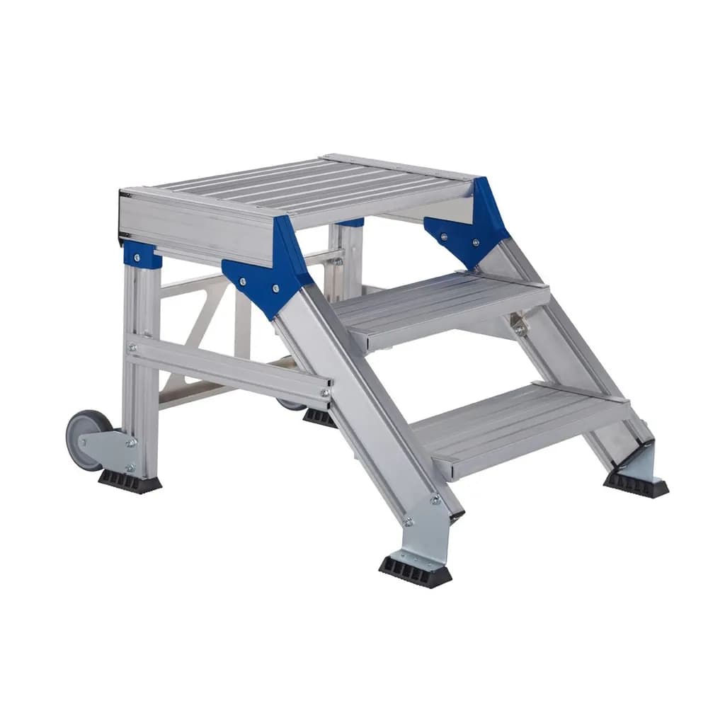 ZARGES - Treppenpodest 3 Stufen Stufenbreite 600mm