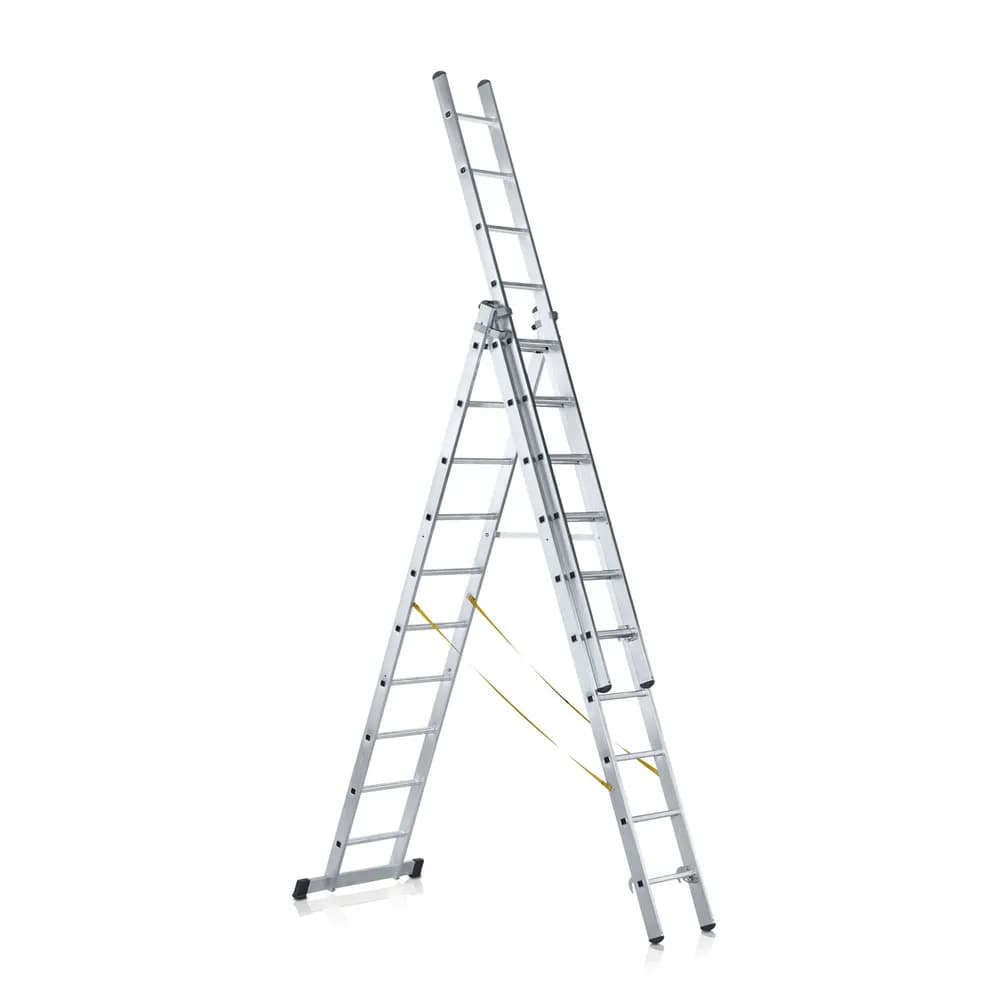 ZARGES - Mehrzweckleiter 3 x 14 Sprossen, L 6.950mm, AH 10.350mm