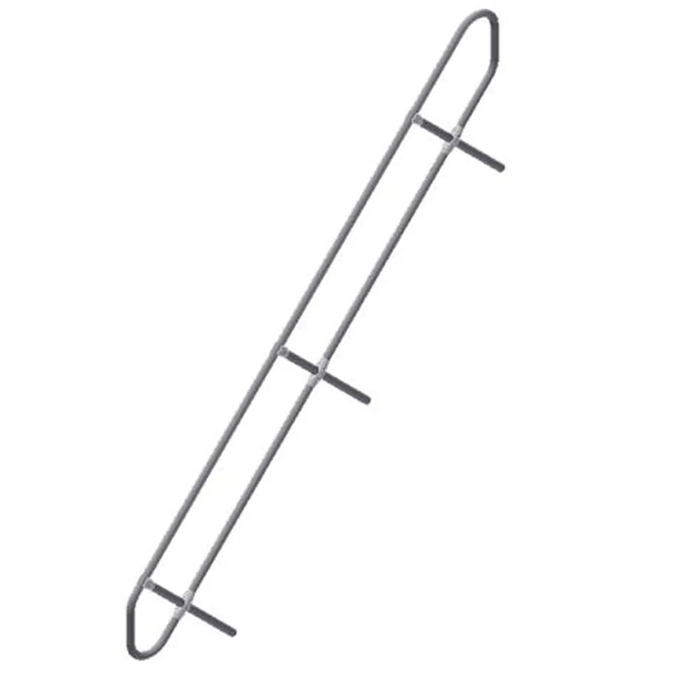ZARGES - Handlauf 19 Stufen Treppe 45° ALU H senk. 4080mm