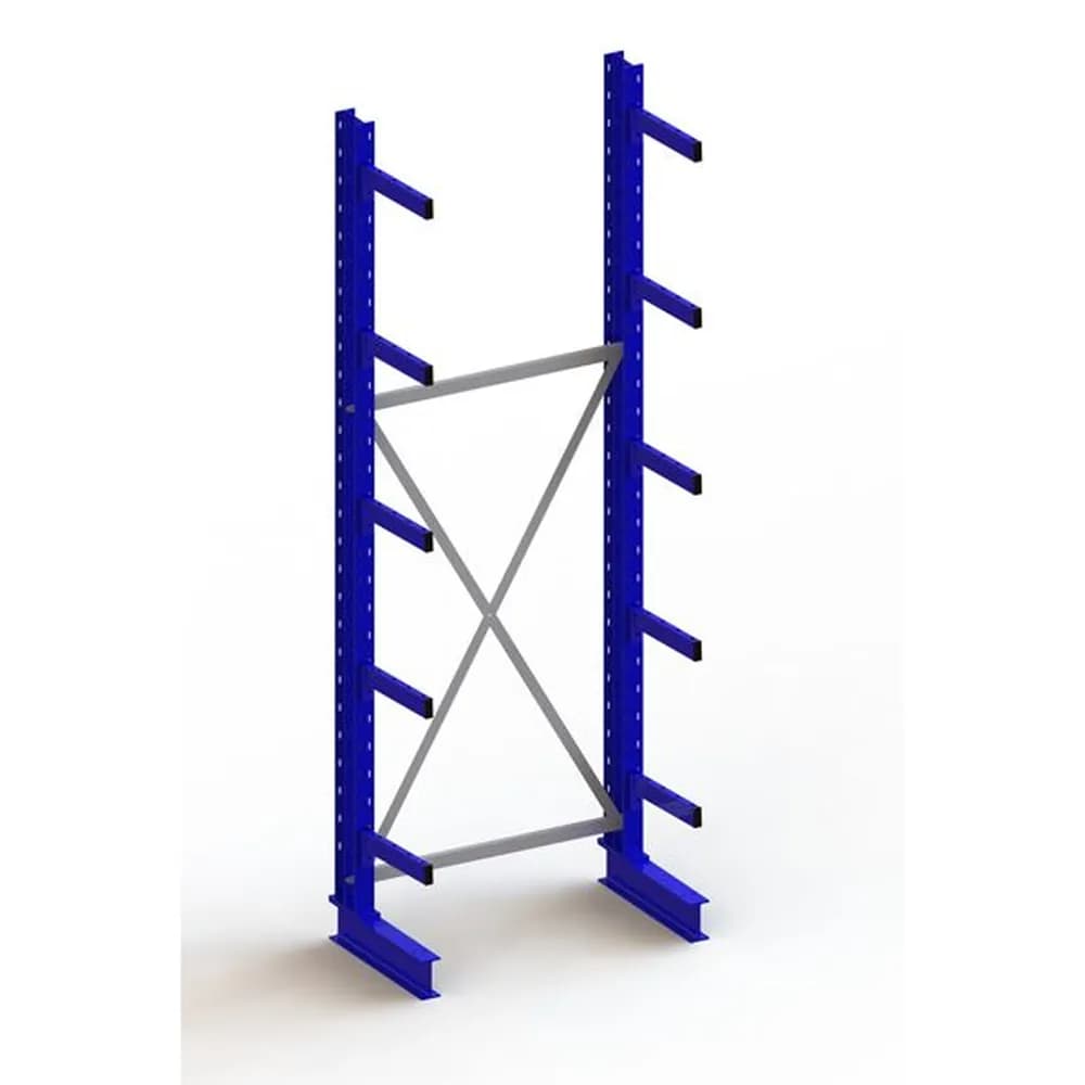 META® - KR Grundregal IPE140 einseitig 3000 x 1000 x 400 RAL 5010 je 5 Kragarme