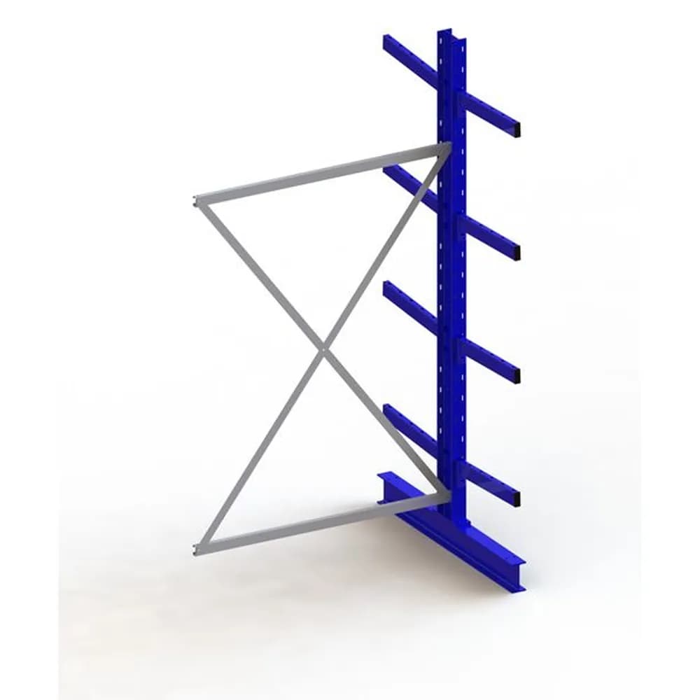 META® - Krag.reg.An.f.zweis.2x4A.2500x1300x1000 H Fuß 140 RAL 5010 10 E 4400kg 430kg/A.