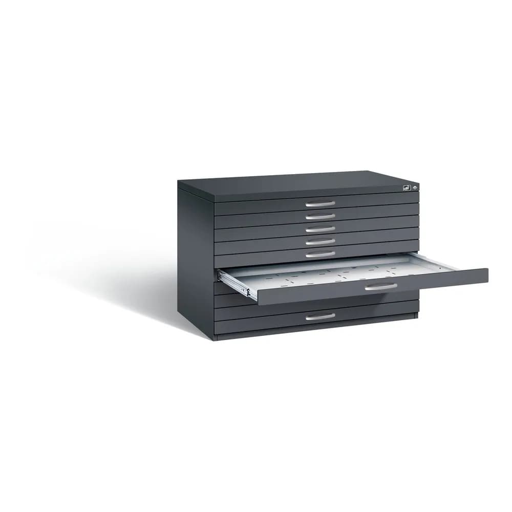 C+P - Flachablageschrank Serie 7100_7200, H760xB1100xT765mm