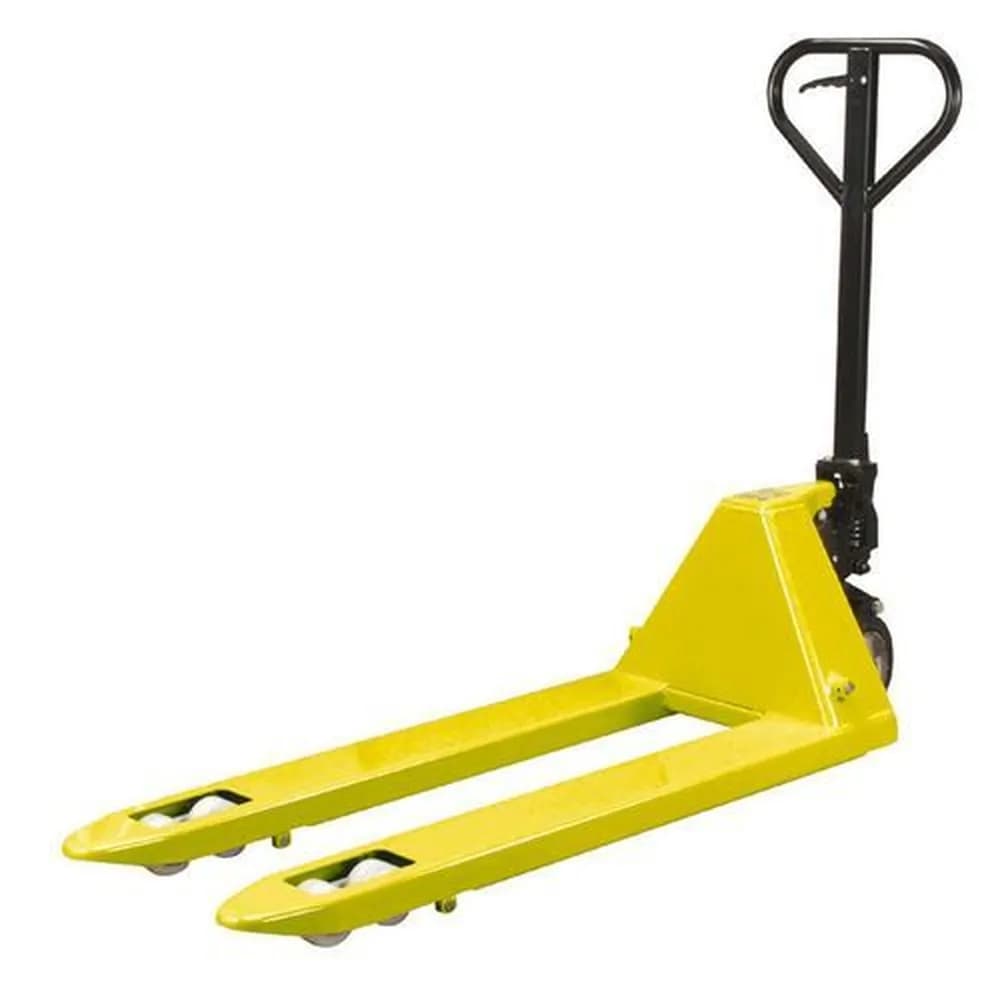 PRAMAC - Handhubwagen Professional PR 4, mit 4 Lastrollen und Steuerrädern aus Nylon, Tragkraft 2500 kg