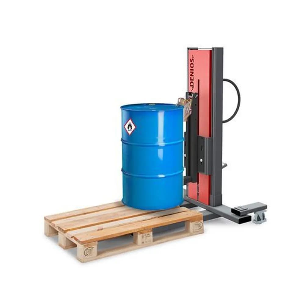 Secu - Fassheber Secu Ex, Fassgreifer, 60- bis 200-l-Stahlfässer, Fahrwerk schmal, Hubhöhe 120-905 mm, ATEX
