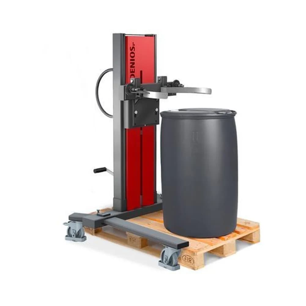 Secu - Fassheber Secu Ex, Fassklammer, 200- bis 220-l-Fässer, Fahrwerk V-Form, Hubhöhe 0-820 mm, ATEX
