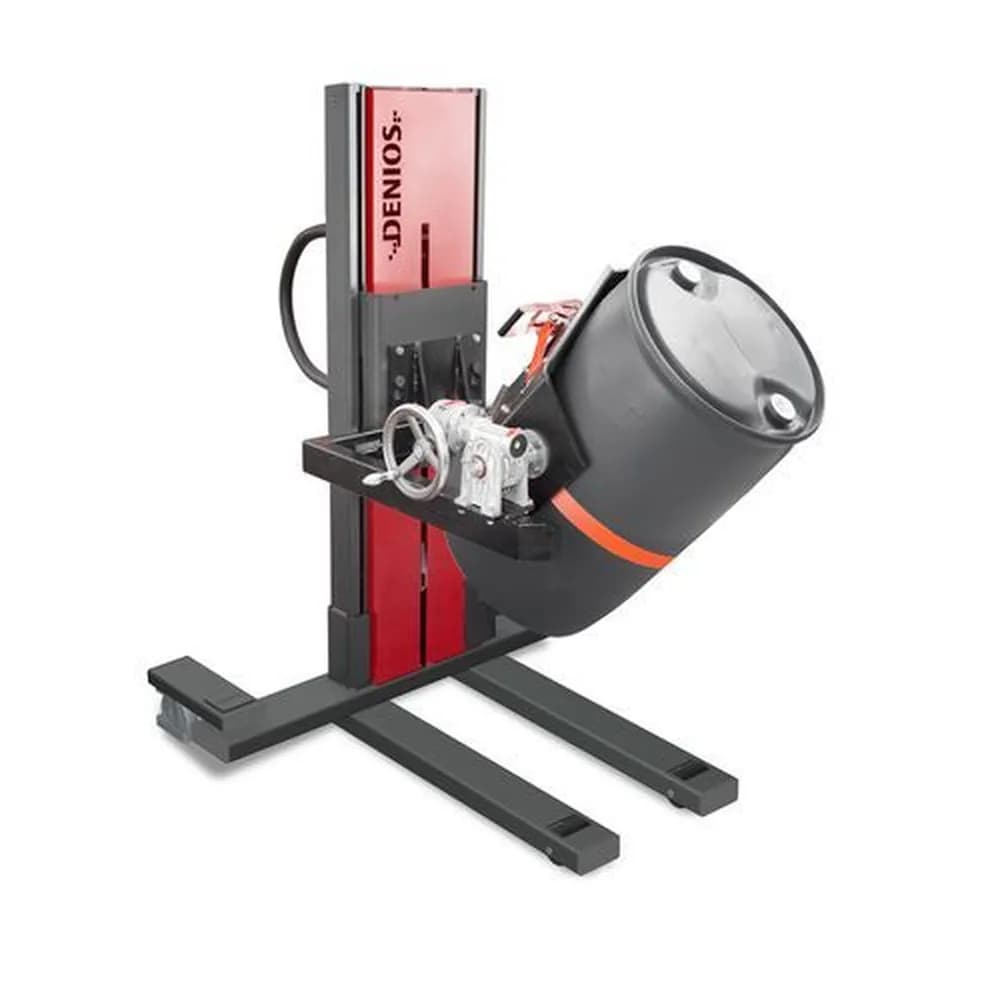 Secu - Fassheber Secu Ex, Fasswender 360°, 60- bis 220-l-Fässer, Fahrwerk schmal, Hubhöhe 120-930 mm, ATEX