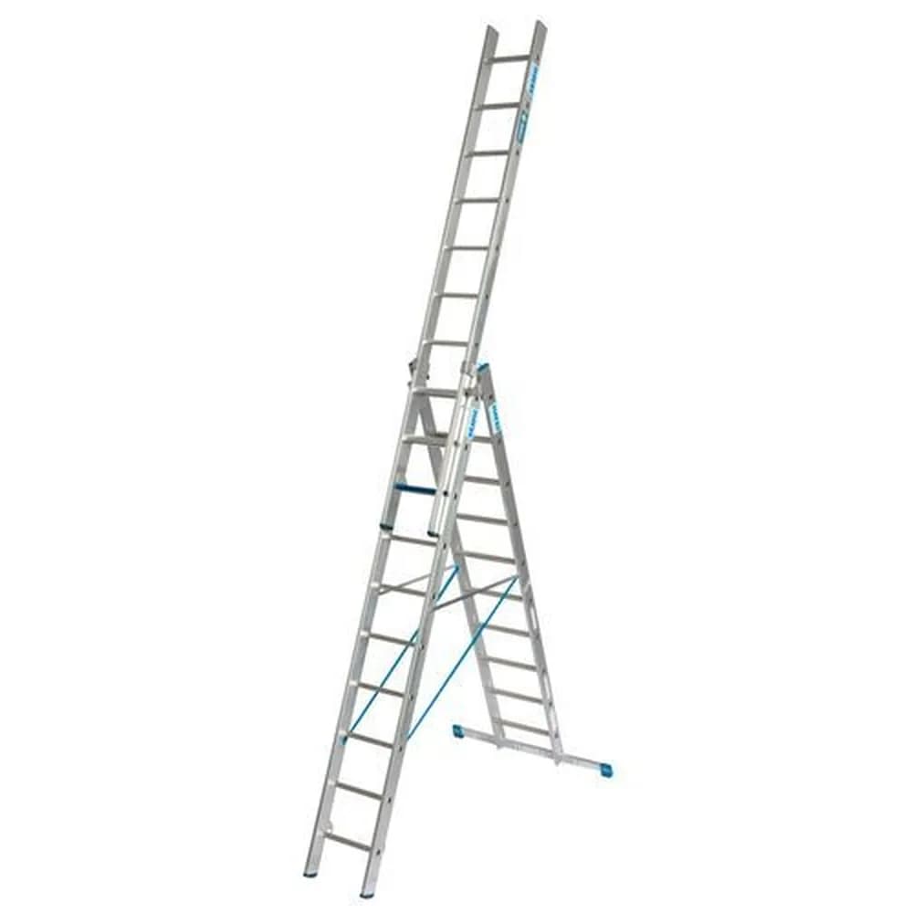KRAUSE® - Vielzweckleiter gemäß TRBS 2121, Aluminium, 3 x 10 Sprossen/Stufen