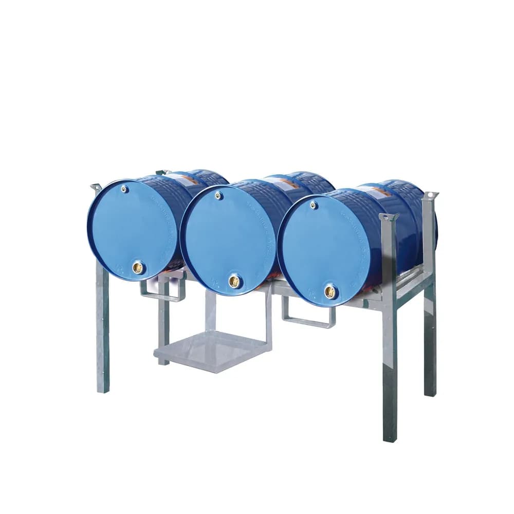 Eichinger® - Stapelgestell 3x60 Ltr Fass 1420 x 540 x 880mm, 3012.42 verzinkt
