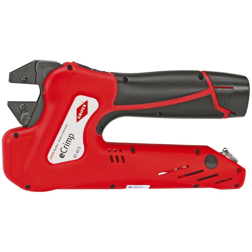 KNIPEX® - Crimp-Systemzange 97 43 E ohne Crimpeinsatz 12V 1,5Ah