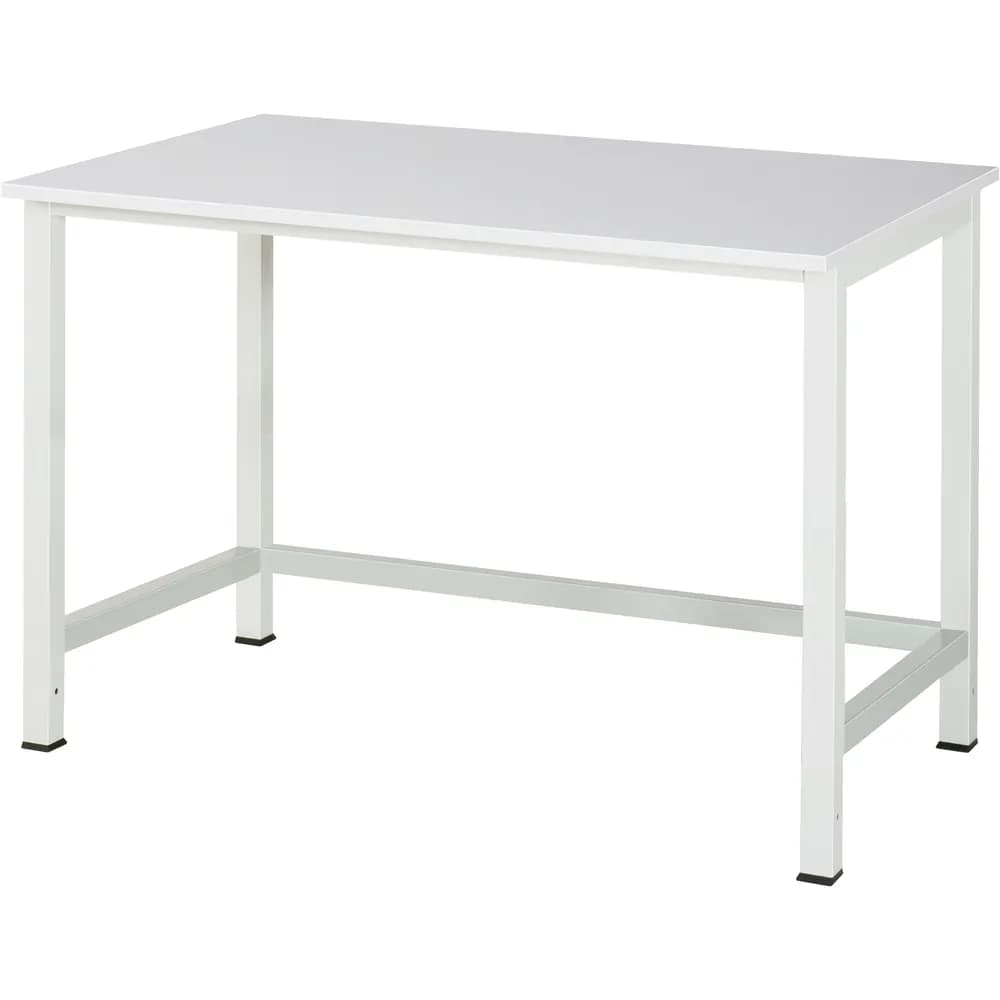 RAU. - Werktisch Modell 900, EGB-Melamin-Platte, 1250 x 800 x 825mm