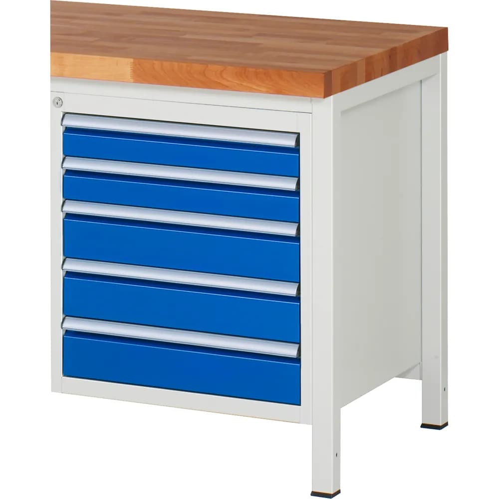 RAU. - Unterbau-Container Serie 7000, 580 x 650 x 620mm, 5 Schubladen
