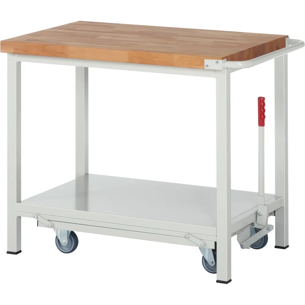 RAU. - Absenkbare Werkbank Modell 8000, 1000 x 700 x 880mm