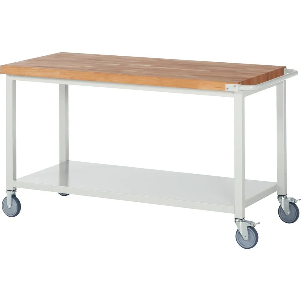 RAU. - Fahrbare Werkbank Modell 8000, 1500 x 700mm, Ablageboden