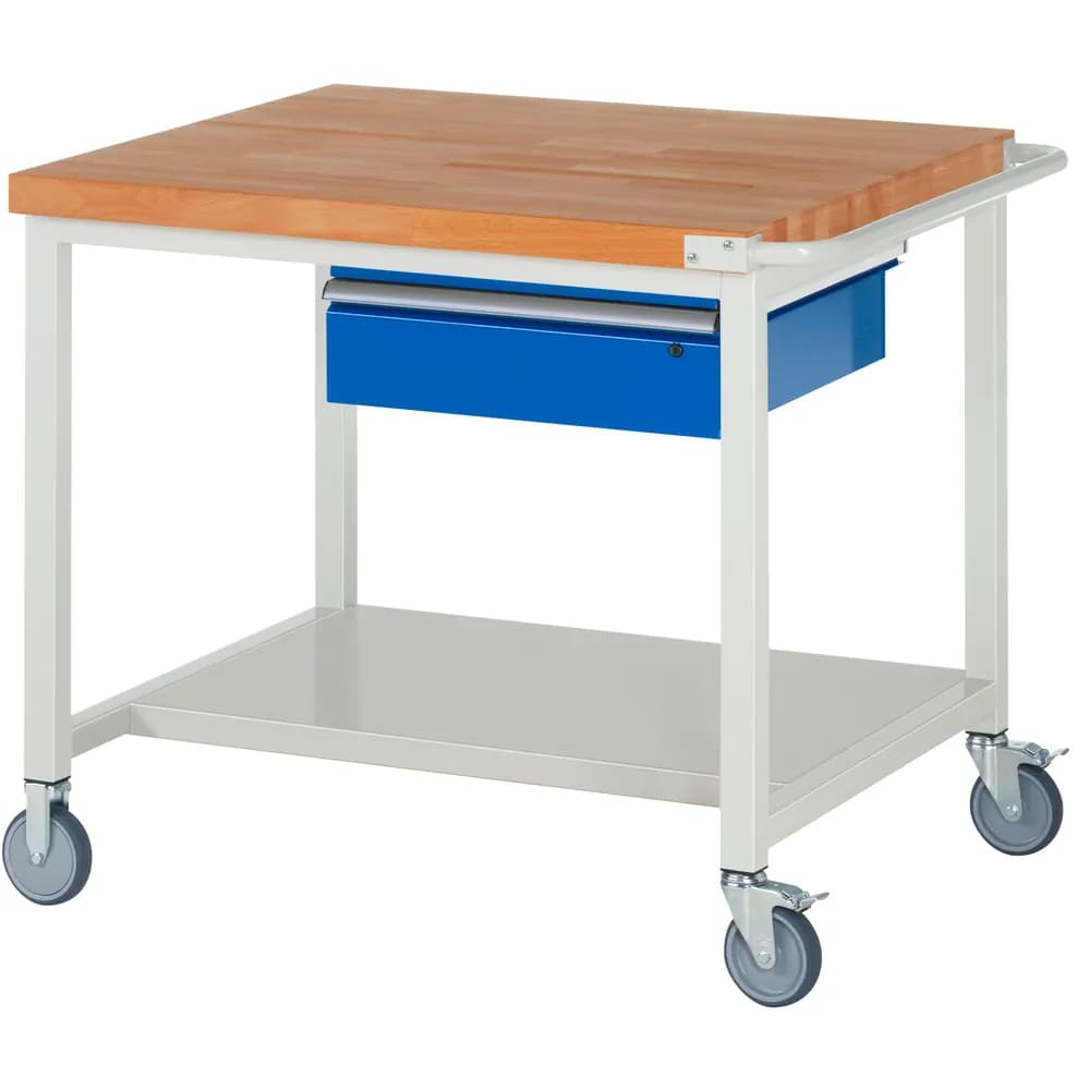 RAU. - Fahrbare Werkbank Modell 8475, 1250 x 900mm
