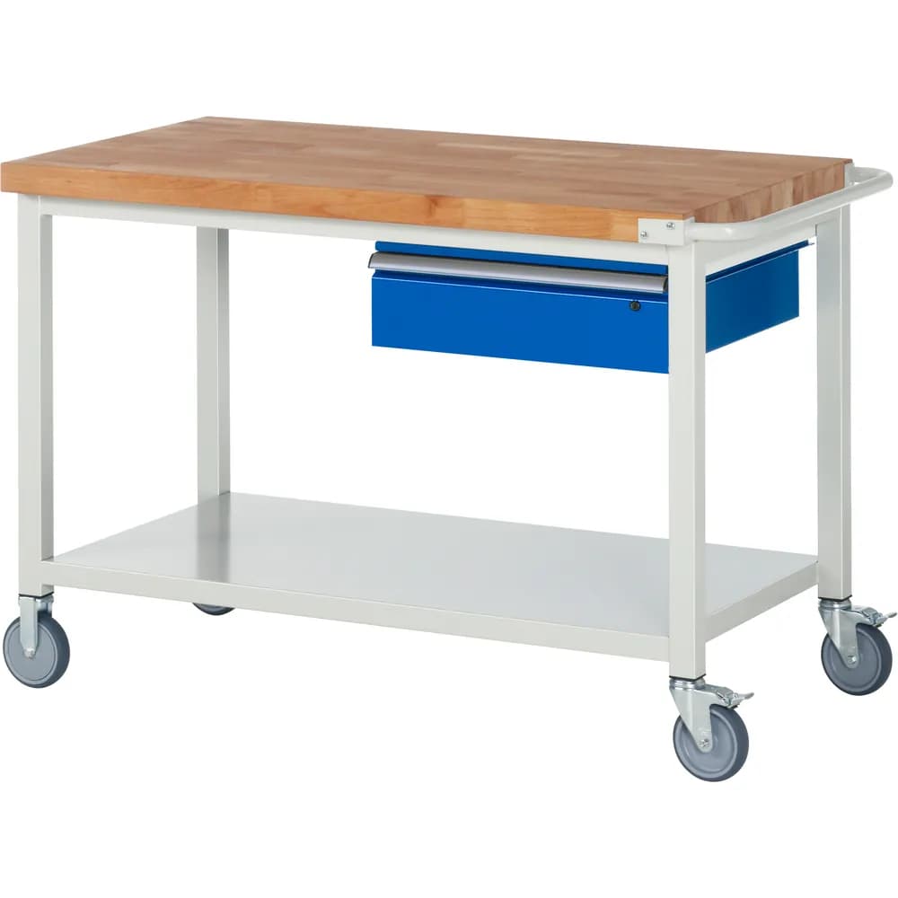 RAU. - Fahrbare Werkbank Modell 8001, 1250 x 700mm