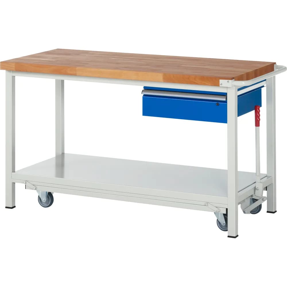 RAU. - Absenkbare Werkbank Modell 8001, 1500 x 700 x 880mm