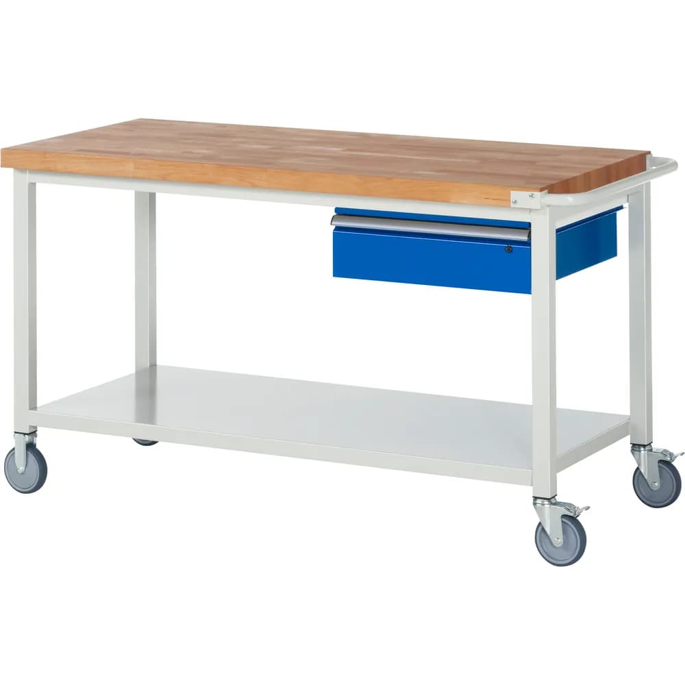 RAU. - Fahrbare Werkbank Modell 8001, 1500 x 700mm