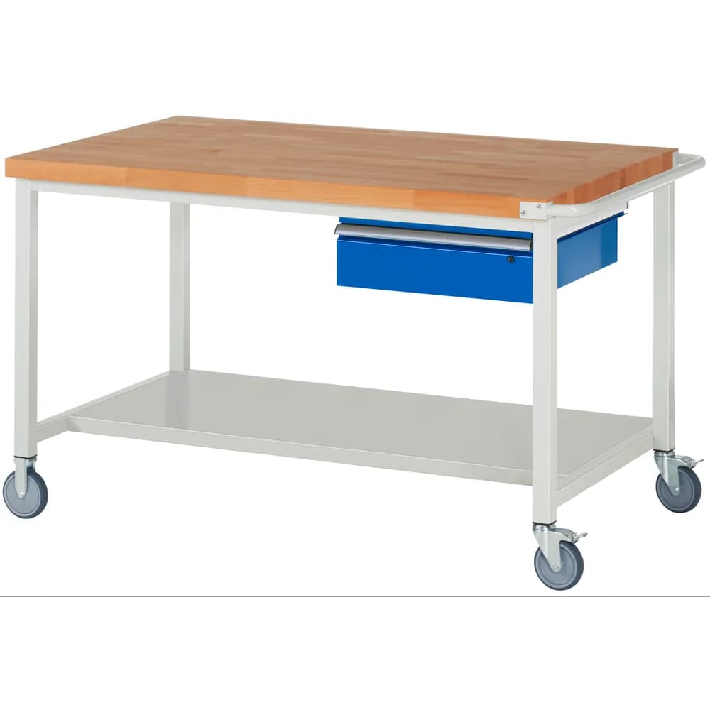 RAU. - Fahrbare Werkbank Modell 8468, 1250 x 900mm