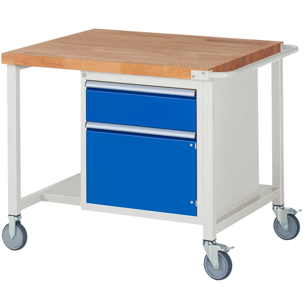 RAU. - Fahrbare Werkbank Modell 8466, 1250 x 900mm