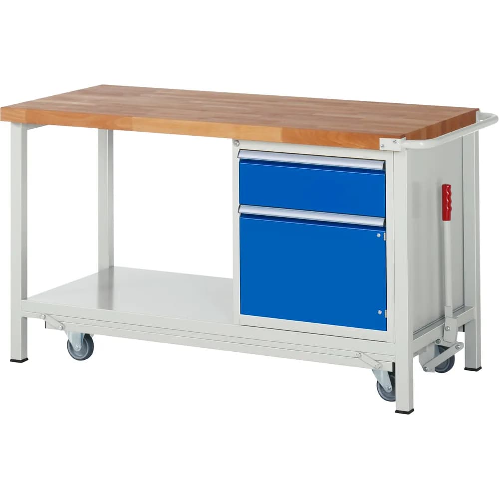 RAU. - Absenkbare Werkbank Modell 8152, 1500 x 700 x 880mm