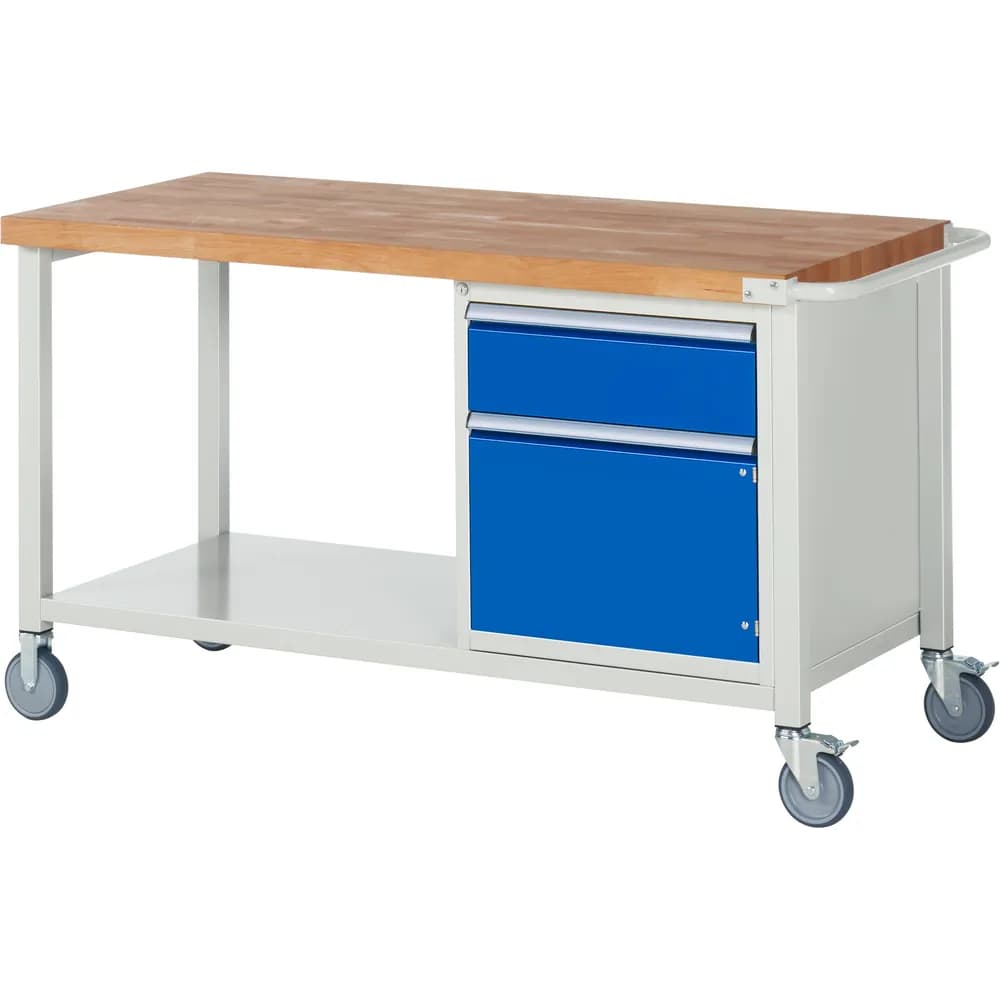 RAU. - Fahrbare Werkbank Modell 8152, 1500 x 700mm