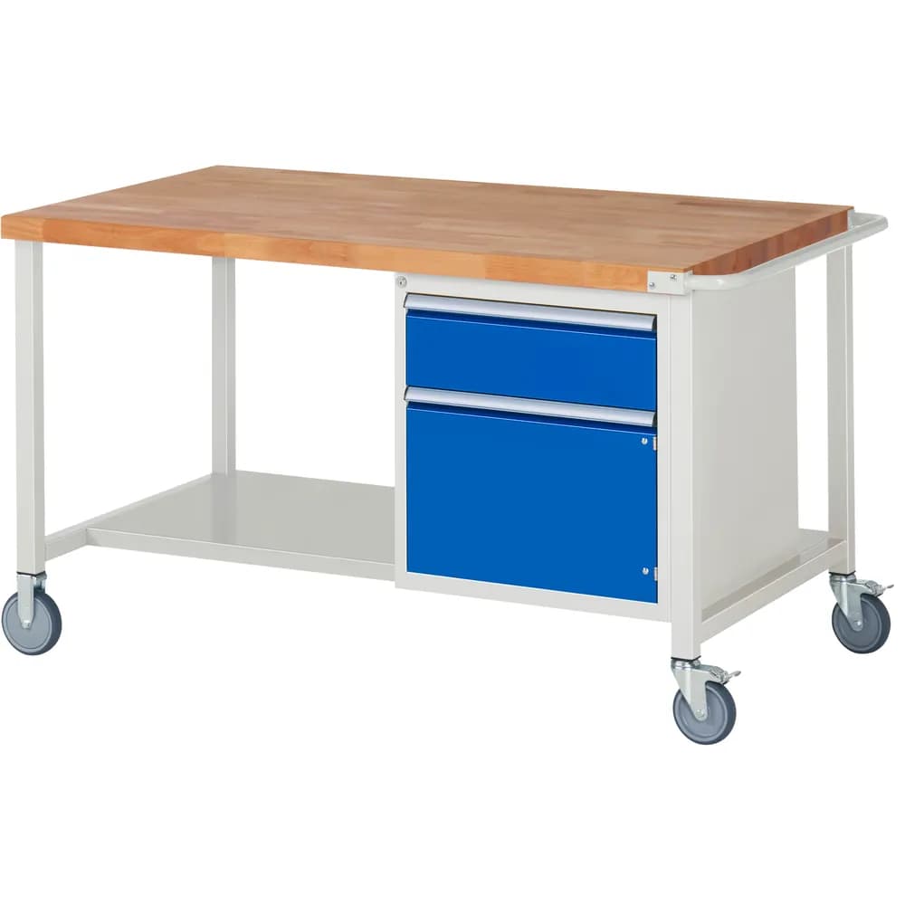 RAU. - Fahrbare Werkbank Modell 8462, 1250 x 900mm