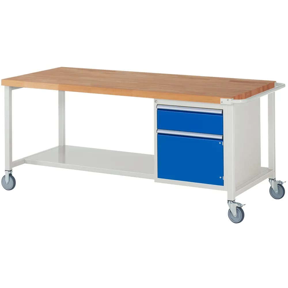 RAU. - Fahrbare Werkbank Modell 8152, 1500 x 900mm