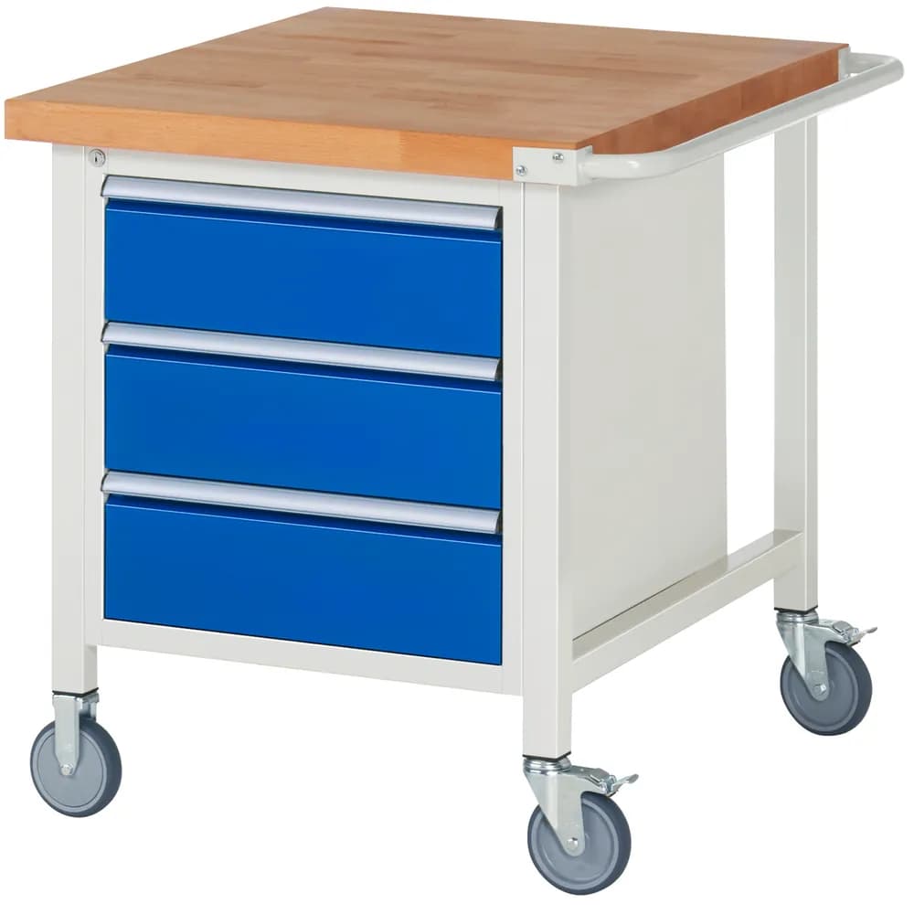 RAU. - Fahrbare Werkbank Modell 8157, 750 x 900mm