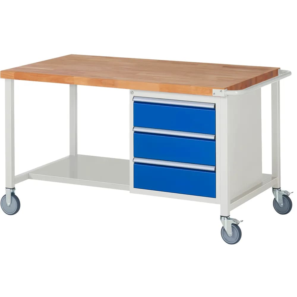RAU. - Fahrbare Werkbank Modell 8171, 1000 x 900mm