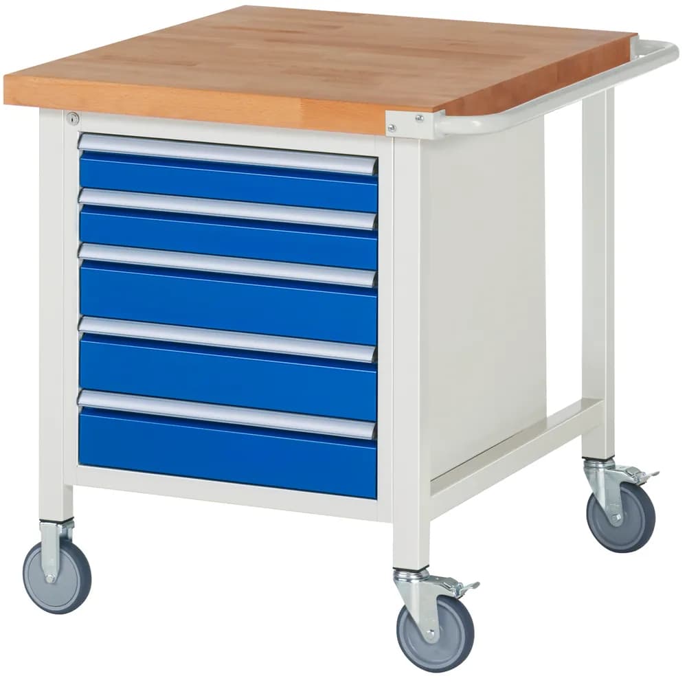 RAU. - Fahrbare Werkbank Modell 8171, 750 x 900mm