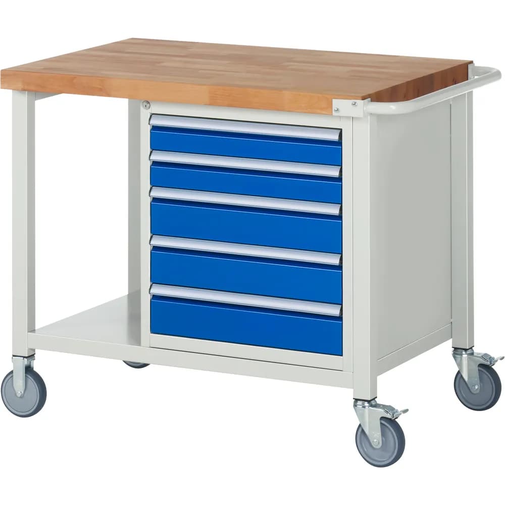 RAU. - Fahrbare Werkbank Modell 8171, 1000 x 700mm