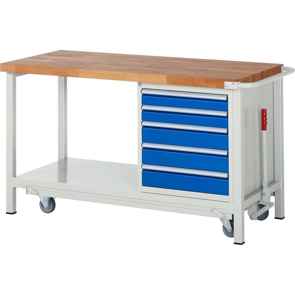 RAU. - Absenkbare Werkbank Modell 8171, 1500 x 700 x 880mm
