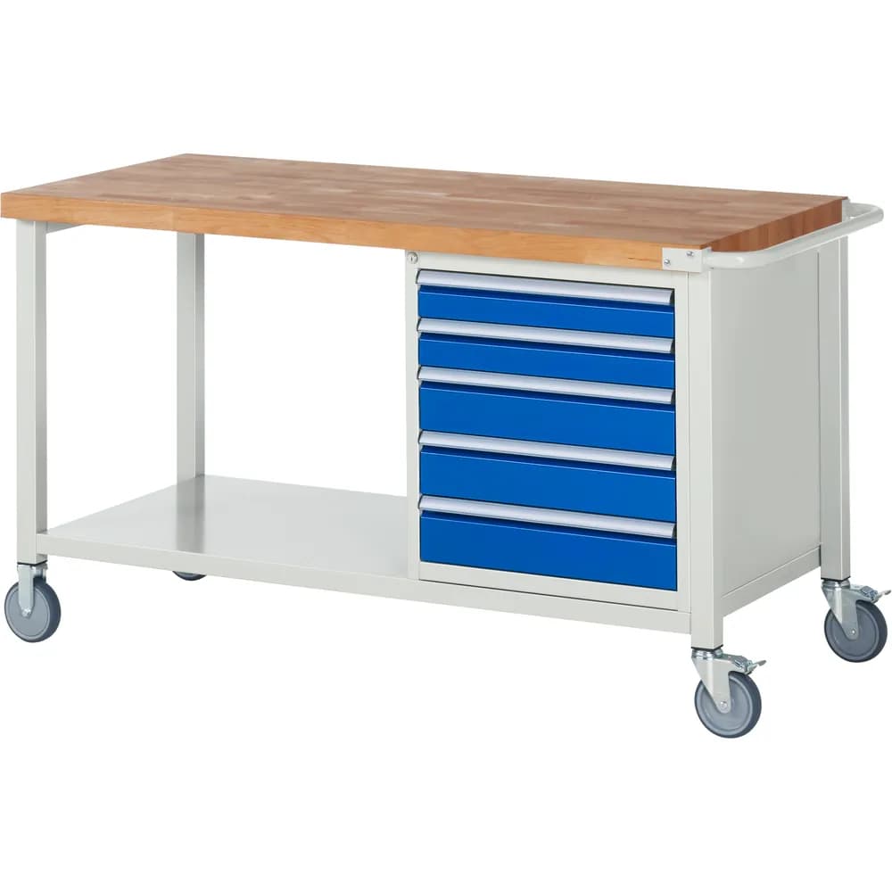 RAU. - Fahrbare Werkbank Modell 8171, 1500 x 700mm