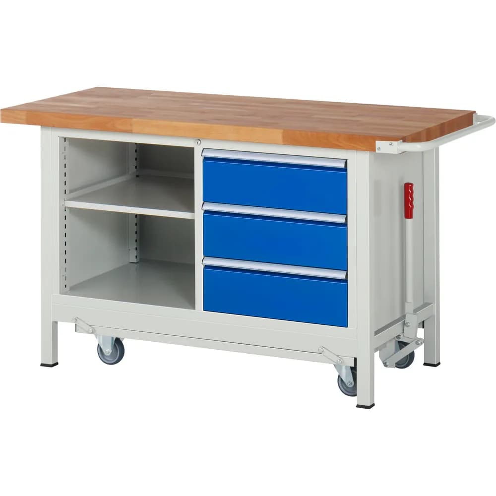 RAU. - Absenkbare Werkbank Modell 8462, 1500 x 700 x 880mm