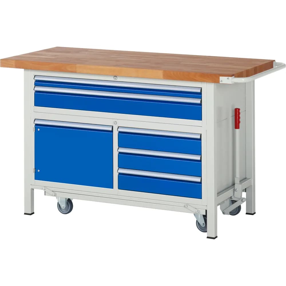 RAU. - Absenkbare Werkbank Modell 8922, 1500 x 700 x 880mm