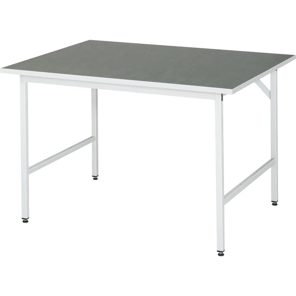 RAU. - Arbeitstisch Jerry, Linoleumplatte 1250 x 1000mm